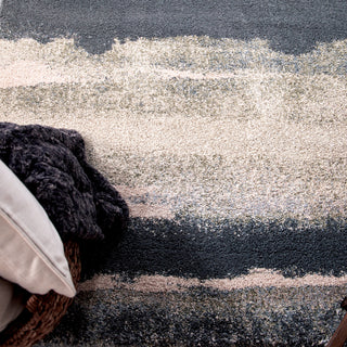 Orian Rugs Portland Canyon Soft Blue Area Rug 