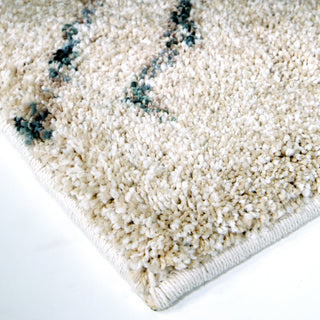 Orian Rugs Portland Cristalita Muted Blue Area Rug Corner Image