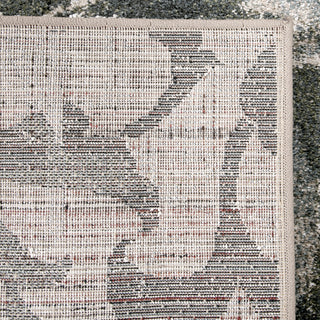 Orian Rugs Portland Distressed Muted Blue Area Rug 