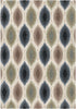 Orian Rugs Portland Ikat Pannel Steel Area Rug main image