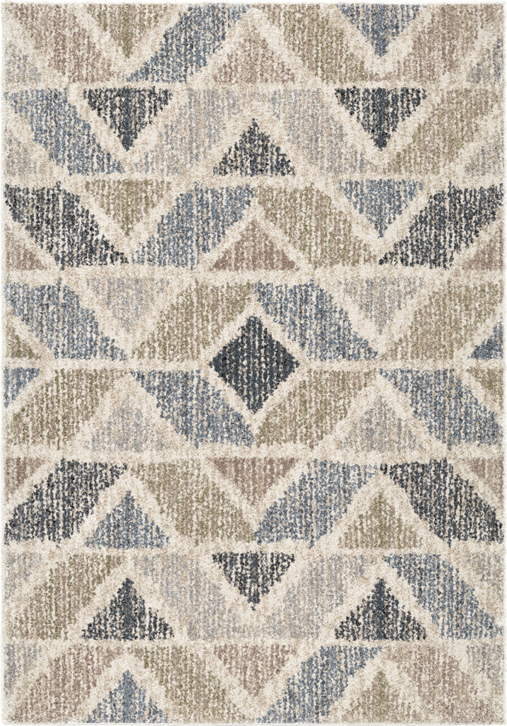 Orian Rugs Portland Kenya Muted Blue Area Rug main image