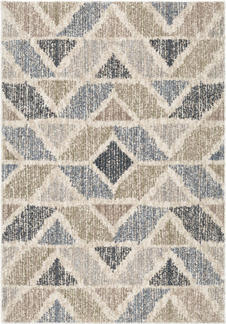 Orian Rugs Portland Kenya Muted Blue Area Rug main image
