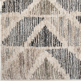 Orian Rugs Portland Kenya Muted Blue Area Rug Close up