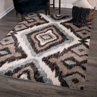 Orian Rugs Portland Merengo Steel Area Rug Lifestyle Image Feature
