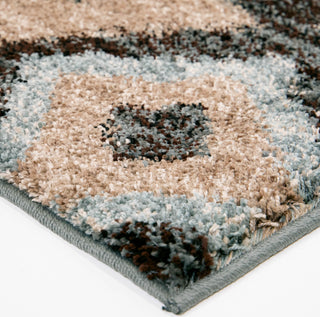 Orian Rugs Portland Merengo Steel Area Rug Corner Image