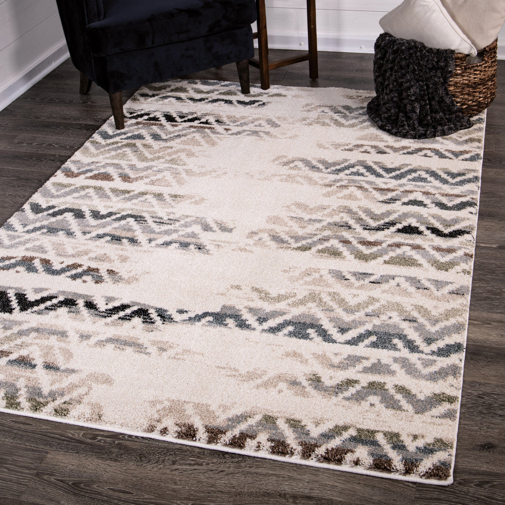Orian Rugs Portland Nasra Muted Blue Area Rug Lifestyle Image Feature