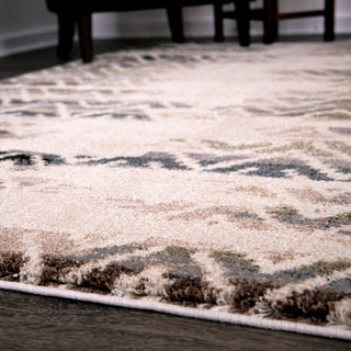 Orian Rugs Portland Nasra Muted Blue Area Rug 