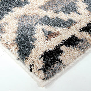 Orian Rugs Portland Nasra Muted Blue Area Rug Corner Image