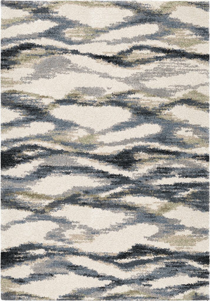 Orian Rugs Portland Seacliff Muted Blue Area Rug main image