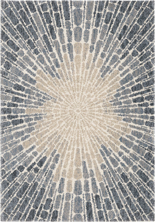 Orian Rugs Portland Starburst Steel Area Rug main image
