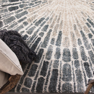 Orian Rugs Portland Starburst Steel Area Rug 