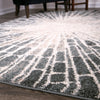 Orian Rugs Portland Starburst Steel Area Rug 