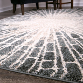 Orian Rugs Portland Starburst Steel Area Rug 