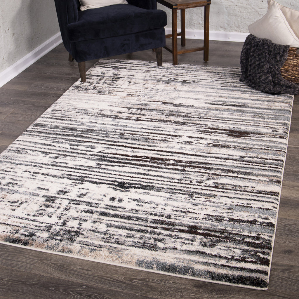 Orian Rugs Portland Tinian Muted Blue Area Rug Lifestyle Image Feature