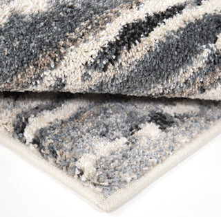 Orian Rugs Portland Tinian Muted Blue Area Rug Pile Image