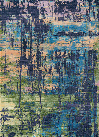 Momeni Portland PRT-3 Blue Area Rug main image