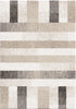 Orian Rugs Super Shag Portman Stripes Ivory Area Rug main image