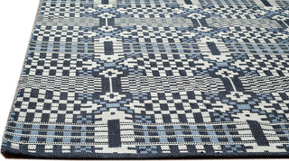 NuStory Loomed Porto Blue Area Rug 