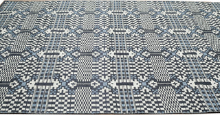NuStory Loomed Porto Blue Area Rug 