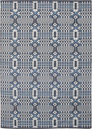 NuStory Loomed Porto Blue Area Rug main image