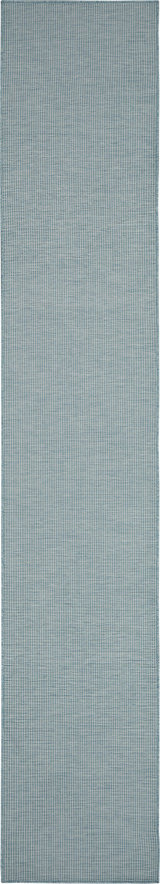 Nourison Positano POS01 Aqua Area Rug Runner