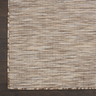 Nourison Positano POS01 Beige Area Rug Corner