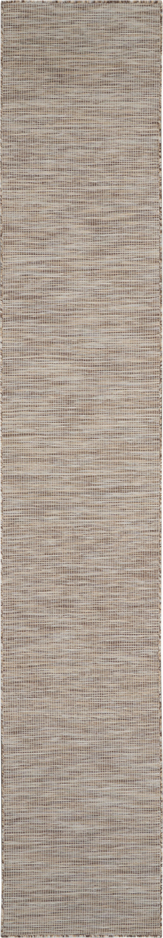 Nourison Positano POS01 Beige Area Rug 2'2'' X 12' Runner