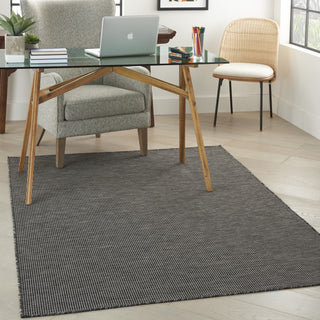 Nourison Positano POS01 Charcoal Area Rug Room Scene 2