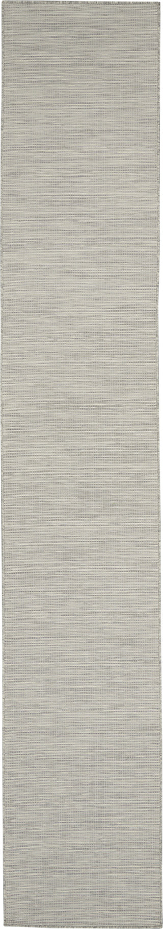 Nourison Positano POS01 Lt Grey Area Rug 2'2'' X 12' Runner