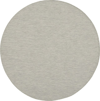 Nourison Positano POS01 Lt Grey Area Rug Round