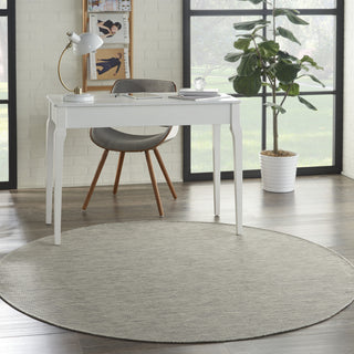 Nourison Positano POS01 Lt Grey Area Rug Room Scene 4