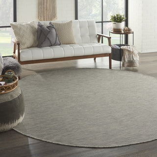 Nourison Positano POS01 Lt Grey Area Rug Room Scene 2