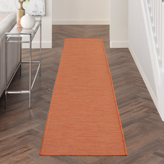 Nourison Positano POS01 Terracotta Area Rug Room Scene 5