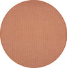 Nourison Positano POS01 Terracotta Area Rug Round