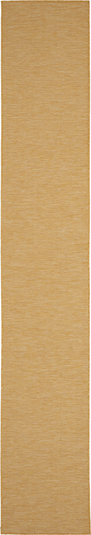 Nourison Positano POS01 Yellow Area Rug 2'2'' X 12' Runner