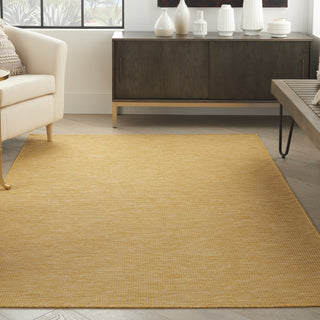 Nourison Positano POS01 Yellow Area Rug Room Scene 2