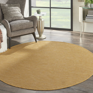 Nourison Positano POS01 Yellow Area Rug Room Scene 4