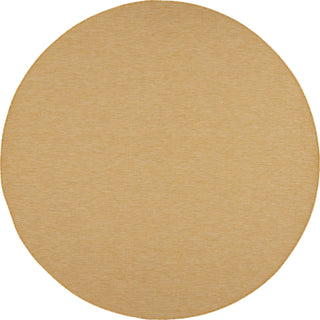 Nourison Positano POS01 Yellow Area Rug Round