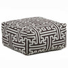 Chandra Poufs POU-112 Brown/Cream main image