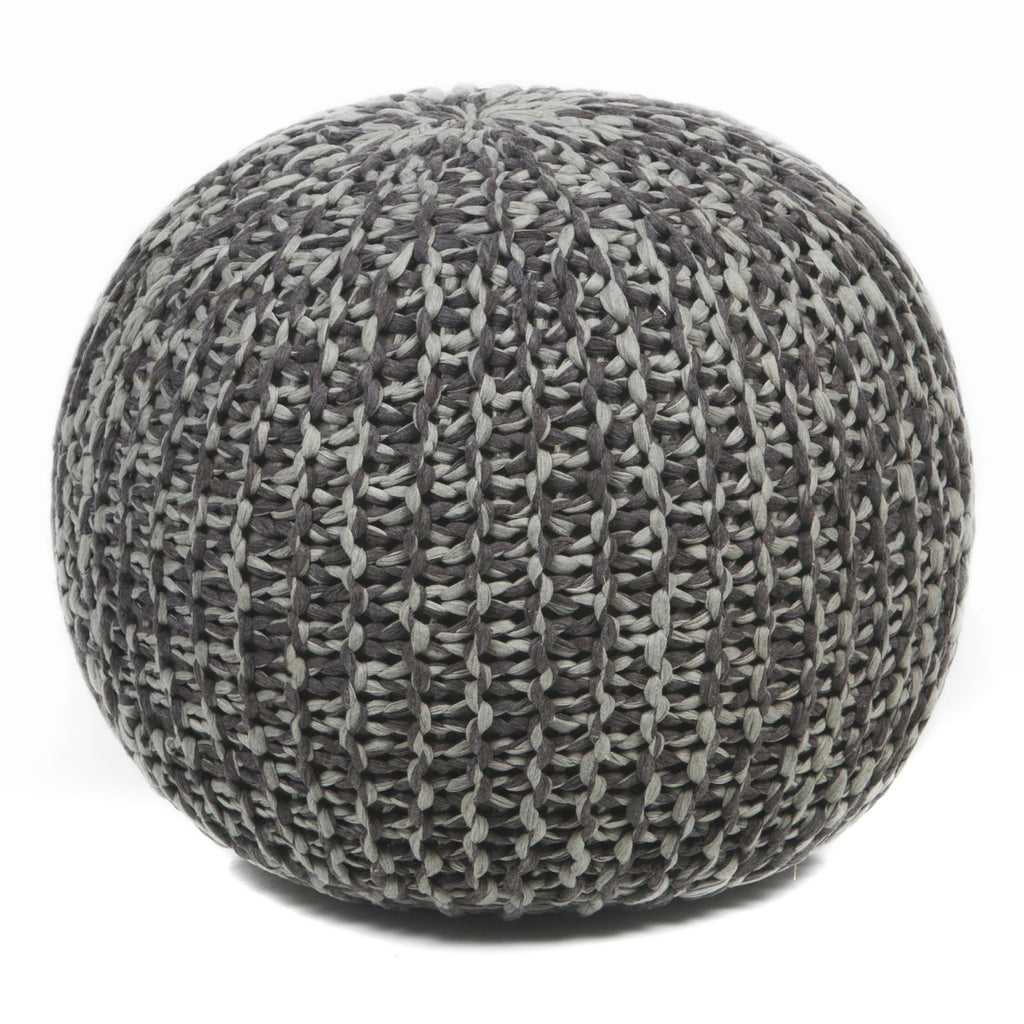Chandra Poufs POU-127 Brown/Grey main image