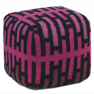 Chandra Poufs POU-134 Pink/Black main image