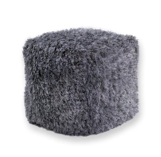 KAS Pouf F851 Silver Shimmer Shag 