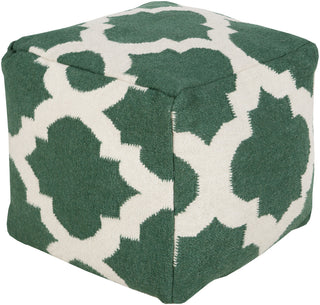 Surya P-150 Green Pouf