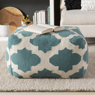 Surya P-153 Green Pouf 