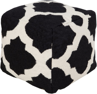 Surya P-154 Black Pouf