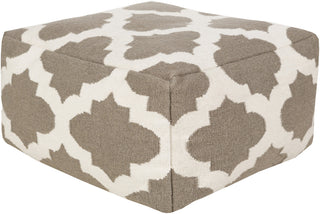 Surya P-155 Neutral Pouf 24 X 24 X 13 Cube