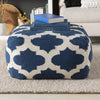 Surya P-156 Blue Pouf 