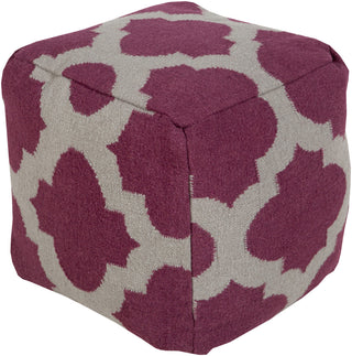 Surya P-157 Purple Pouf