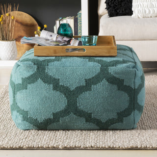 Surya P-158 Green Pouf 