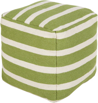 Surya P-163 Green Pouf main image